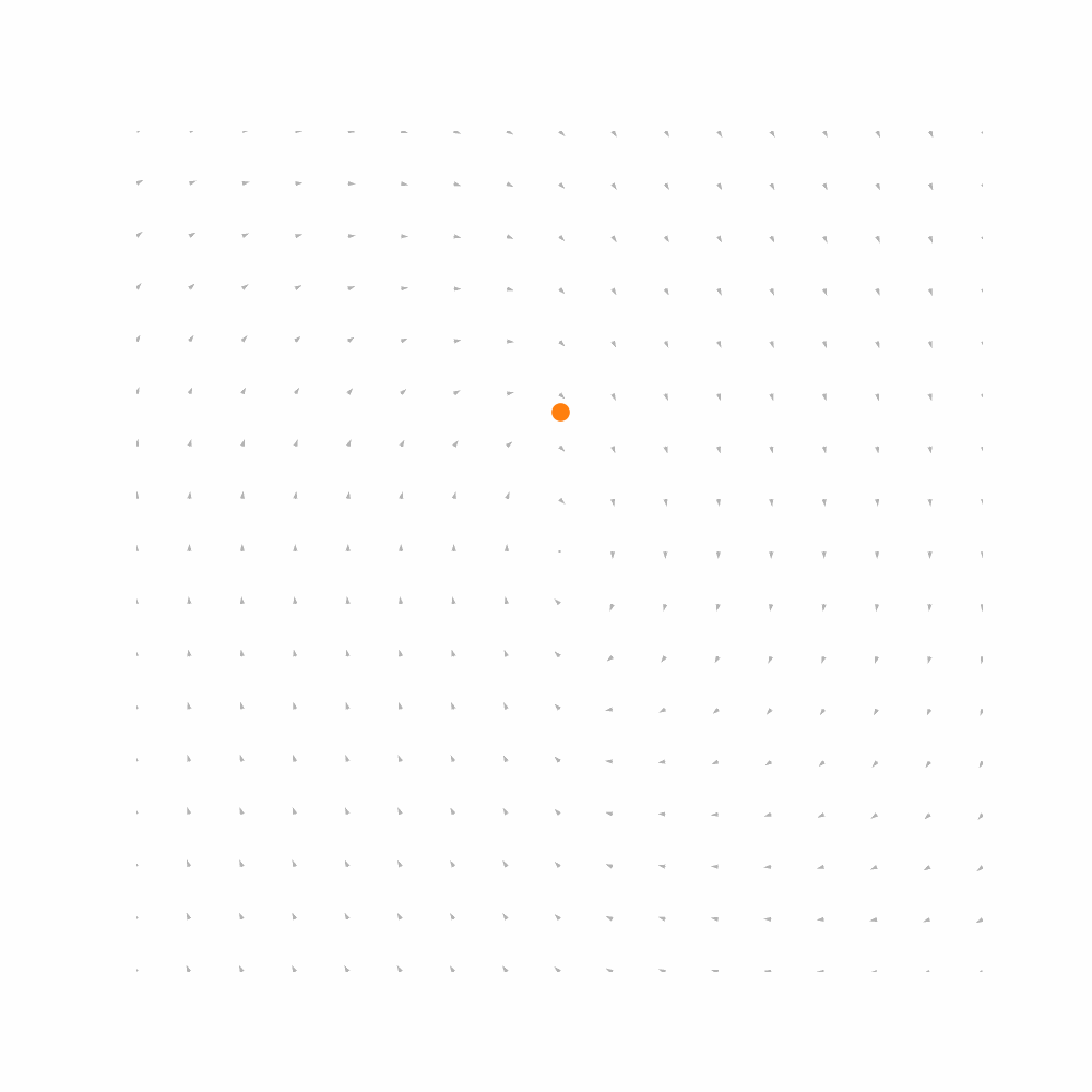 Phase trajectory illustrating system dynamics